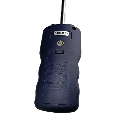 Foto von AMTAST Feuchtigkeitsmessgerät, Integriertes Getreide Feuchtigkeitsmessgerät für Reis Mais Weizen Hirse, Feuchtigkeitsanalysator mit LCD-Anzeige der Messsonde