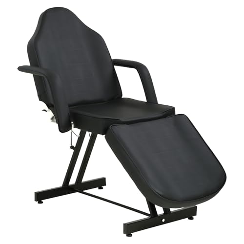 Massage Table 73’’ Multipurpose Portable Massage Spa Bed Adjustable Folding Massage Bed Physical Spa Bed Facial Salon Bed Tattoo Massage Table for Professional Massage Lash Beauty Spa Treatment,Black