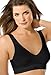 Produktbild Damen Achselbustier Sport BH Fitness 100% Baumwolle Farbe schwarz Größen 38-46 Größe 40
