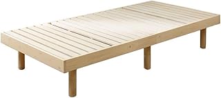 ニトリ(NITORI) セミダブル 高さ3段階調整すのこベッドフレーム N-ラクリーン NA 5650195