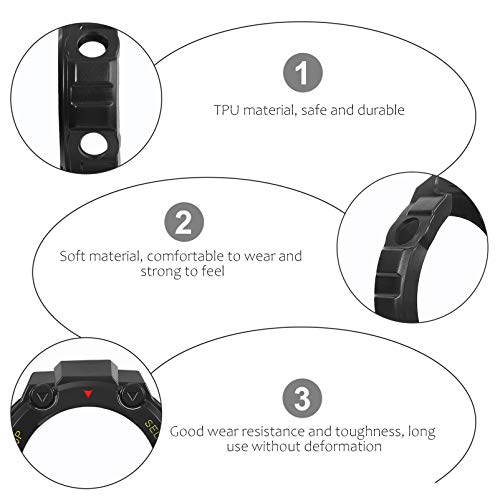 ULTECHNOVO Cobertura da Moldura Do Relógio Protetor de Tela Do Relógio Compatível Com Amazfit T-Rex