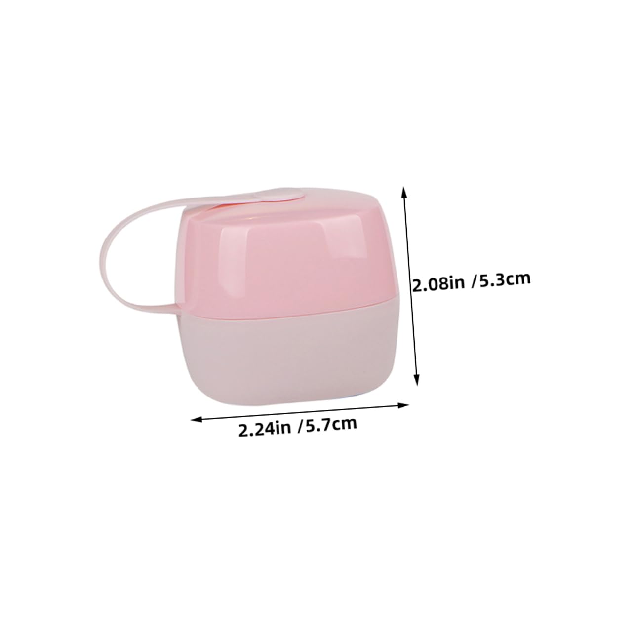 4pcs Portable Pacifier Case Durable Material Compact Design Stylish Colors Multipurpose Holder for Travel Storage and Outdoor Use