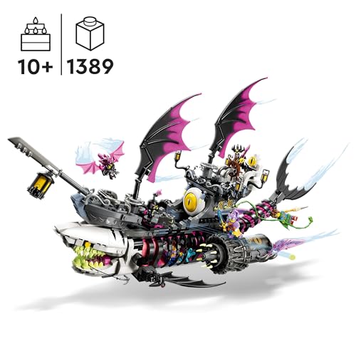 LEGO Dreamzzz 71469 Le vaisseau requin des cauchemars - vue 7