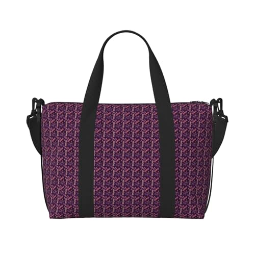 Sac libellule violette pour escapades et voyages, le compagnon tendance de vos week-ends