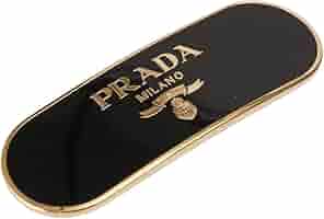 PRADA ブラック ヘアクリップ　バレッタ PRADA ブラック ヘアクリップ バレッタ PRADA プラダ ヘア