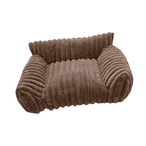 Bothyi Cat Sofa Bed Pet Couch Versatile Easy to Clean Sleeping Nonslip Bottom for Small Dogs Indoor Cats Living Room Home, Khaki
