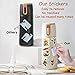 BarrelTree - 300 PCS Vintage Stickers, Aesthetic Stickers for Scrapbook Journaling Water Bottles Laptop, Scrapbooking Supplies Kit, Cottagecore Waterproof Vinyl Bullet Junk Journal Stickers for Adults