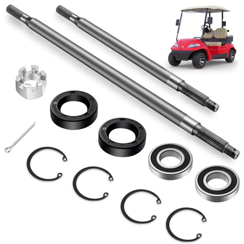 Kit essieu arrière Ezgo Txt anti fuite avec roulements pour voiturette