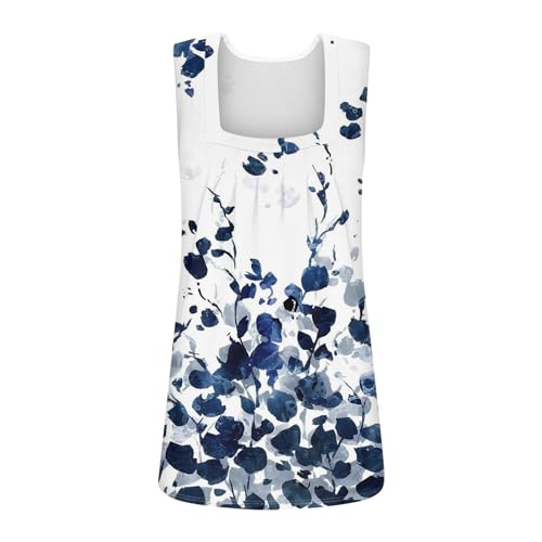Spring Summer Plus Size Dressy Tank Tops for Women 2025 Womens Workout Floral Boho Beach Sleeveless Shirts Blouses