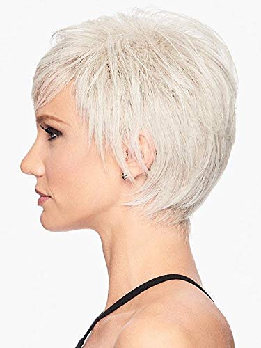 Short Shag Wig Hairdo Color R4 Midnight Brown - Hairdo Wigs 5.25" Short Feather Cut Slight Asymmetrical Fringe Tru2Life Heat Friendly Synthetic Breathable Avg Cap MaxWigs Hairloss Booklet