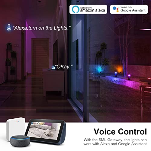 Yarbo Tuya Bluetooth Gateway Hub For Use With Yarbo Smart Lighting Products, Smart Life App Control, Remote Control And Voice Control Via Alexa & Google Assistant, Works With 2.4 Ghz #TOP1
