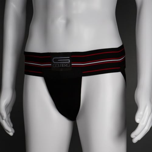 Golberg Mens Soft Athletic Supporters – Jock Strap with Optional Cup – Multiple Color and Quantity Options3