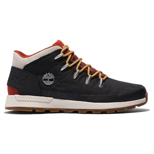 Timberland Sprint Trekker Mid LC Waterproof SN TB1A61QG015, Zapatillas Deportivas, Negro, 41 EU