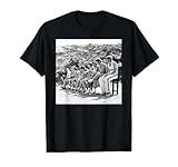 サッカー選手のケビン・キーガン&カンパニー、1976年のスーパースターの撮影。 Tシャツ