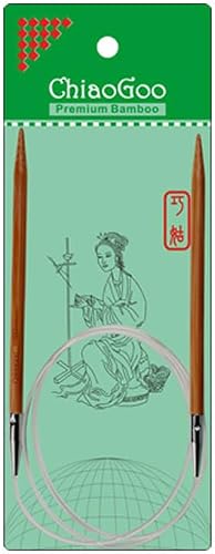 ChiaoGoo Aiguille Circulaire en Bambou Patina 100 cm 4,50 mm pour Tricot - 1 uni