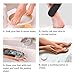 Pumice Stone Foot File - Wooden Pedicure Feet Scrubber with Handle for Callus, Dry, and Dead Skin Removal - Heel Scraper for Feet, Hands, and Body - Foot Filer for Use in Shower