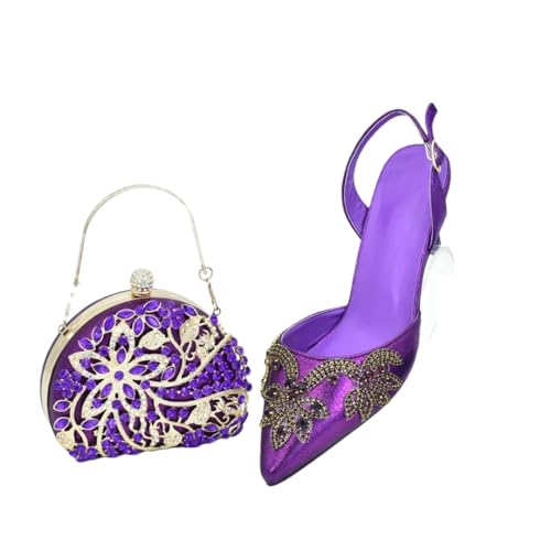 Chaussures talons sac italie pour mariage et fête africaine