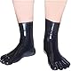 Latex Gummi Zehen Socken Kurz, Schwarz Sexy Latex Knöchel Socken Zubehör Kleidung für Frauen und Männer (DE/NL/SE/PL, Alphanumerisch, L, Regular, Regular, Schwarz)