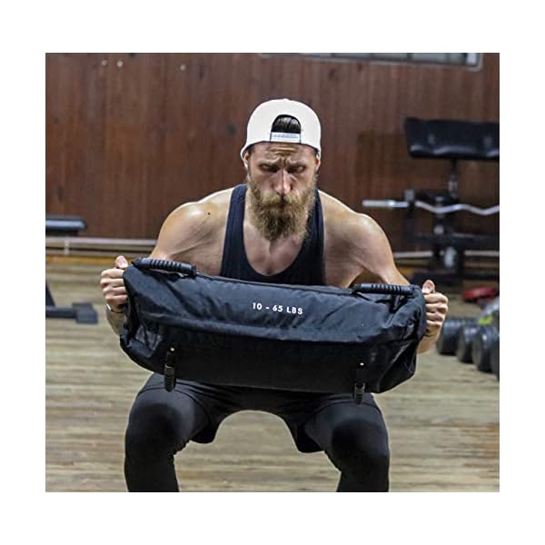 SLR-Heavy-Duty-sandbags-for-Fitness-Holds-10-to-65-LBS-with-9-Inner-Sandbags-Great-Weight-Bag-for-Crossfit-Training-with-SIX-Reinforced-Handles-Sand-NOT-Included SLR Heavy Duty sandbags for Fitness Holds 10 to 65 LBS with 9 Inner Sandbags - Great Weight Bag for Crossfit Training with SIX Reinforced Handles - Sand NOT Included