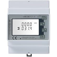 Smart Energy Meter SDM630MCT-2T V2 3 Phase DIN Rail Multifunction Power Monitor Bidirectional kWh Meter Dual Tariff RS485 Modbus RTU Output