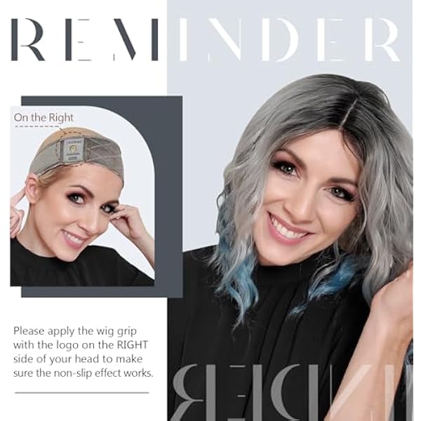 Dreamlover Wig Grip, держатели для париков на месте, повязка на голову Wig Grip, Tan, 2 шт.