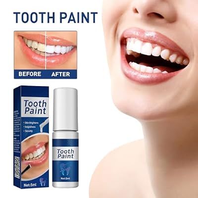 Tooth Paint - Instant White Tooth Paint, Gentle & Safe Teeth Whitening Tooth Paint, Quick & Simple to Use, Gentle for Sensitive Teeth (1)