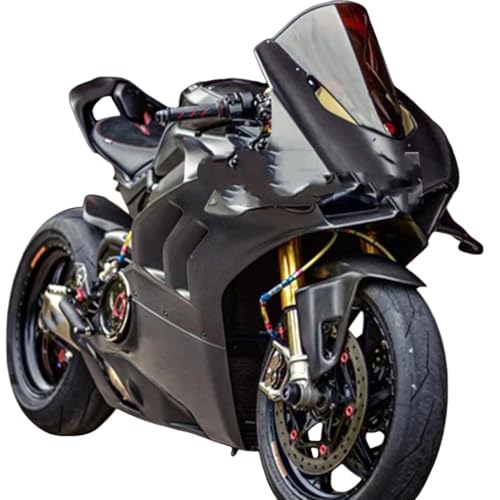 Spoiler et cache échappement carbone Panigale V4 : finie la chaleur !