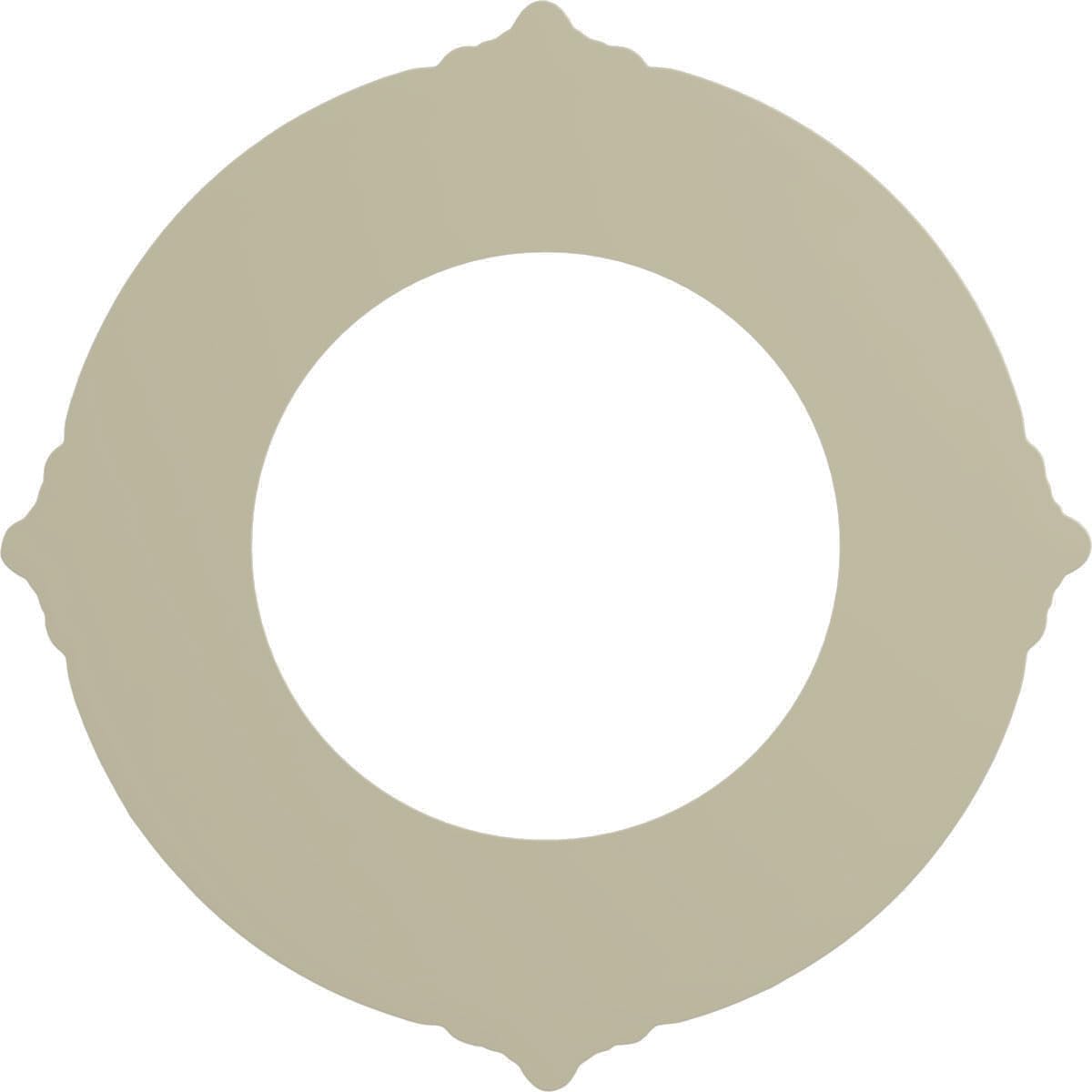 11 1/8"OD x 6 1/8"ID x 5/8"P Benson Ceiling Medallion (Fits Canopies up to 6 1/8") — Amazon image 4
