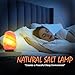 ZKTRADING Himalayan Salt Lamp 5 Inch, 3-4 lbs with Wooden Base - Hand Carved Pink Light - Dimmable Cord & Bulb, Ideal Gift Night Lamp for Bedroom, Office, Living Room