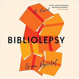 Bibliolepsy Audiolibro Por Gina Apostol arte de portada