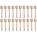 Produktbild Mini-Schöpflöffel aus Holz für Honig, MUXItrade 20 pcs/satz Haushalt Holz Tragbare Mini Marmelade Honig Dipper Jar Dispensing Sammeln Rührstab Stick (8CM)