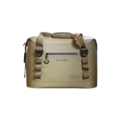 ANOBAブリザードソフトクーラー 25L BBQ アウトドア キャンプ 防水|こだわりの逸品 地域特産品 ギフト 自分用 人気 ソフト クーラー持ち運び アイスボックス (コヨーテ (AN040))