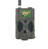 EACH ITALY Fototrappola da Caccia GSM HC-300M con Infrarossi 20MP, Visione Notturna, Rilevamento 25m, IP66, Supporto SIM, Invia Immagini via MMS/E-Mail – Telecamera Outdoor CW562
