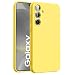 Produktbild Verco Handyhülle für Samsung Galaxy S24+ Hülle, Case Silikon Gel [weiches Innenfutter] Schutzhülle für Samsung S24 Plus 5G Case stoßfest, Gelb