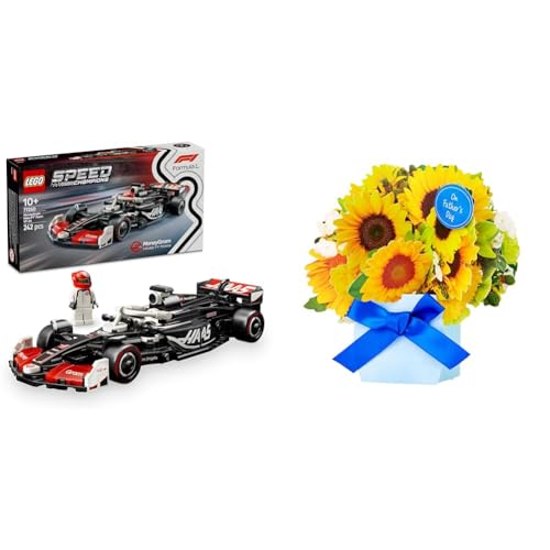 【父の日セット】レゴ(LEGO) スピードチャンピオン MoneyGram Haas F1(R) Team VF-24 レースカー おもちゃ 玩具 誕生日 プレゼント ブロック 男の子 女の子 子供 10歳 11歳 12歳 小学生 乗り物 車 ミニカー 7