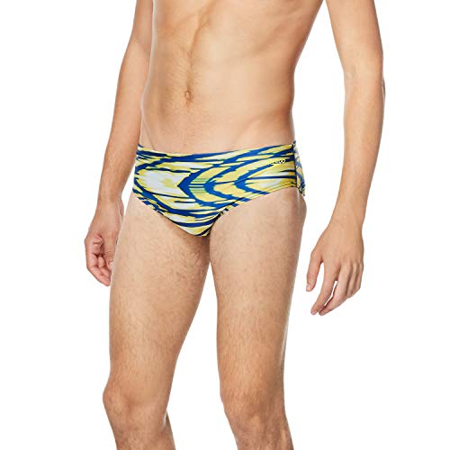 Speedo Men's Swimsuit Brief ProLT Printed Team Colors - image 1