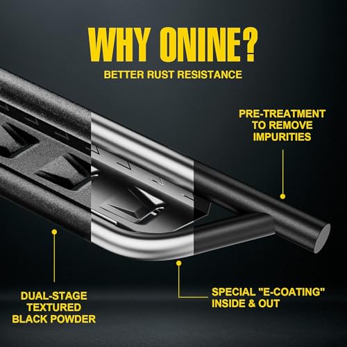Image of ONINE Tri-Step Running Boards for Chevy Silverado GMC Sierra Crew Cab