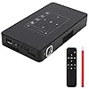 Video Beamer, Mini DLP Beamer WiFi Bluetooth LED-projector 2G RAM + 16G ROM Ondersteunt 1080P Full HD Native 480p…