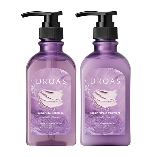 [2025夏限定] DROAS ドロアス シャンプー トリートメント セット ダメージリペア ミンティーフローラルの香りのサムネイル