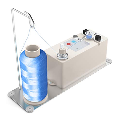Automatic Bobbin Winder for Sewing Machine Electric Bobbin Winding with Spool Thread Stand for Brother, Babylock, Singer, Janome, Automatic Thread Sewing Machine Accessory by Kungfuking - Used condition - US$36.62