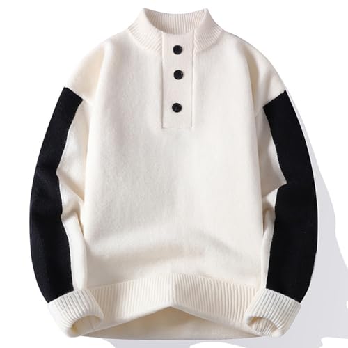 Pull homme chic en cachemire pour travailler en hiver