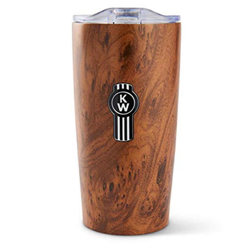 Diesel Power Plus Kenworth Insulated Travel 20 OZ Cypress Wood Grain Stainless Thermal Bottle Cup