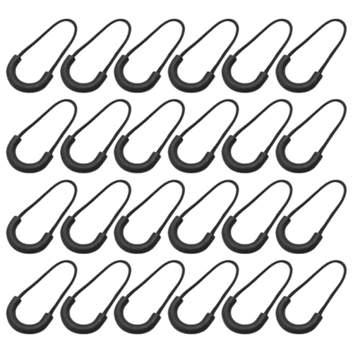 Angoily 50Pcs Zipper Pull Ropes Durable Semicircle Zipper Pullers for Bags Coats and Backpacks Easy to Replace Damaged Zippers for Travel and Everyday Use
