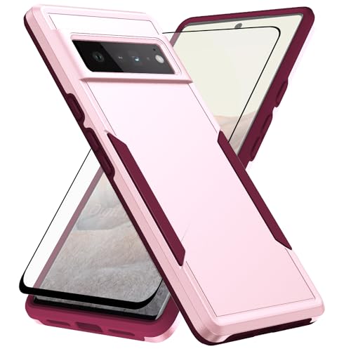 Coque Google Pixel 6 Pro抗震 fine contre les rayures avec verre trempé