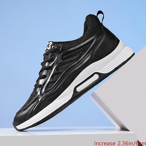 Men's Height Increasing Shoes can Lift Your Height by 2.36 inches, Lightweight, Non Slip Casual and Fashionable Sports Shoes 6