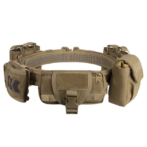 Ceinture de patrouille d'airsoft avec sac banane tactique militaire pour transporter vos munitions