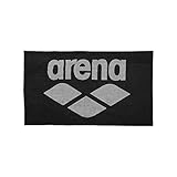 Unbekannt Unisex – Erwachsene Arena Baumwoll Pool Soft Handtuch, Black-grey, 150x90cm EU