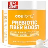 GOBIOTIX Prebiotic Fiber Supplement Powder for Digestive Health, Soluble Fiber for Gut Health, Gluten & Sugar Free, Keto, Vegan, 35 Servings (1 Pack)