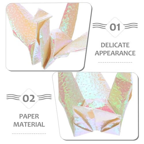 Grullas de origami perlado claro ULTECHNOVO de acabado sofisticado y resistente 4