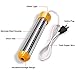 CalPalmy Immersion Heater | Submersible Water Heating with Stainless-Steel Guard and Thermostat | Heats 5 Gallons of Water in Minutes | Great for Bathtub,Inflatable Pool - (FULLY IMMERSED WHILE USING)